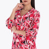 Maxi Vestido Camisero Escote V Cuello Chino Tejido Plano
