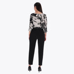 Pantalón Básico con Elástico en Cintura Tejido Plano