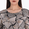 Petite Top Escote Redondo Manga 3/4" tejido de Punto
