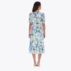 Maxi Vestido Escote en V Tejido Plano