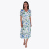 Maxi Vestido Escote en V Tejido Plano