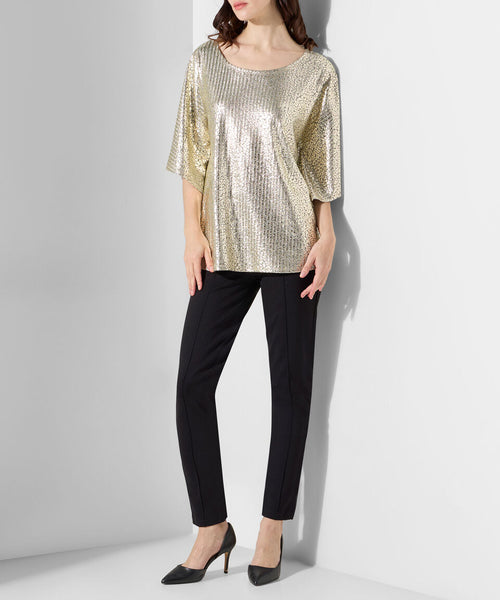 Gában Escote Redondo Tejido de Punto