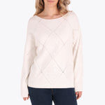 Sweater con Aplicaciones de Lentejuelas