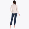Sweater Escote Redondo con Botones Decorativos Cerrado
