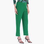Pantalón con Elástico en Cintura Tejido Plano