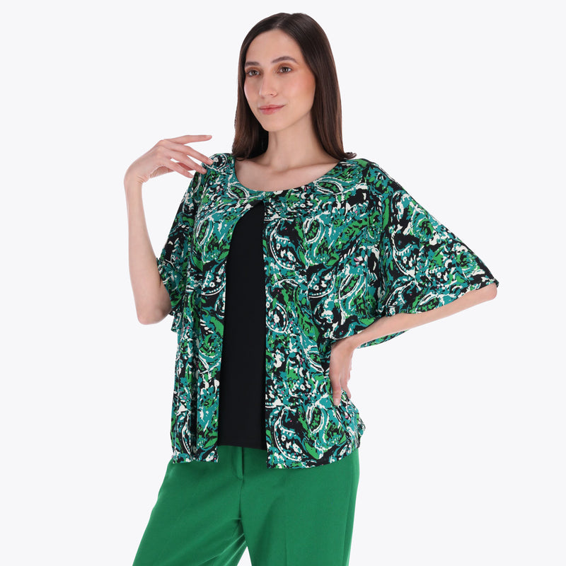 Túnica Kimono con Top Integrado