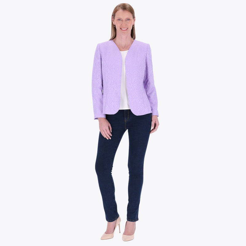 Saco Abierto en Jacquard