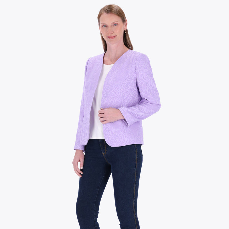 Saco Abierto en Jacquard