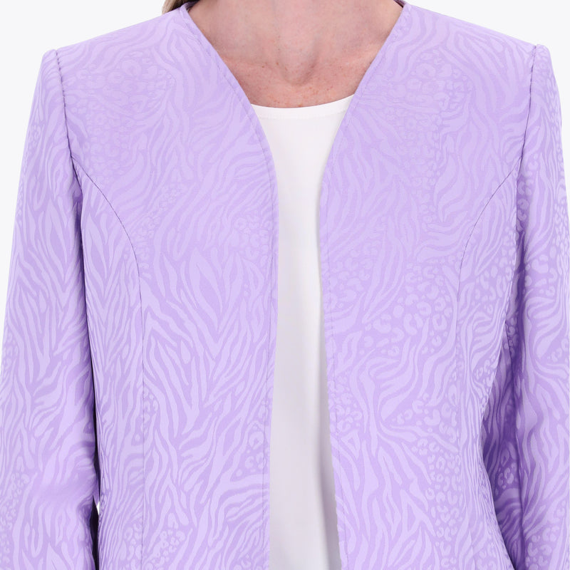 Saco Abierto en Jacquard