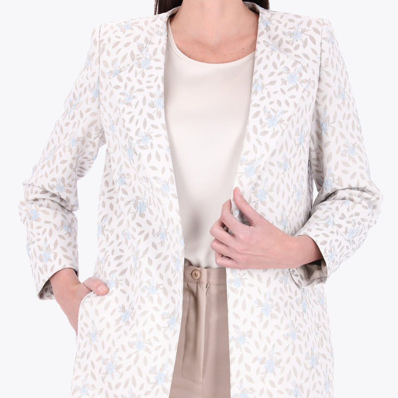 Saco 3/4" en Jacquard