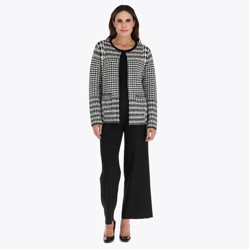 Sueter Escote Redondo Bolsas al Frente