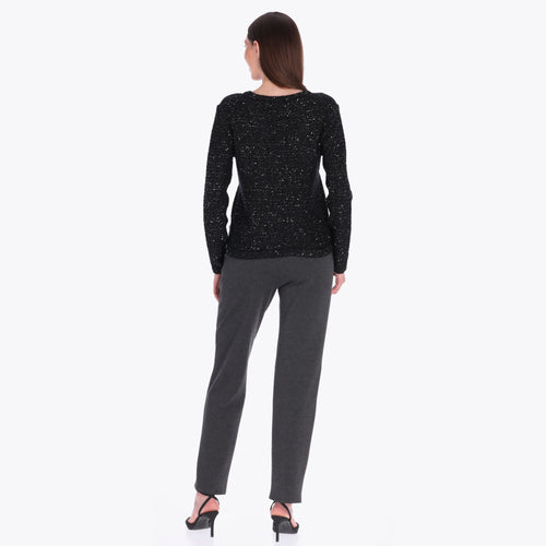 Suéter Abierto con Lentejuelas