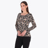 Sweter Escote Redondo con Aplicación