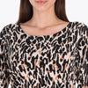 Sweter Escote Redondo con Aplicación