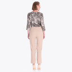 Pantalón Básico con Elástico al Costado