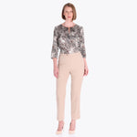 Pantalón Básico con Elástico al Costado