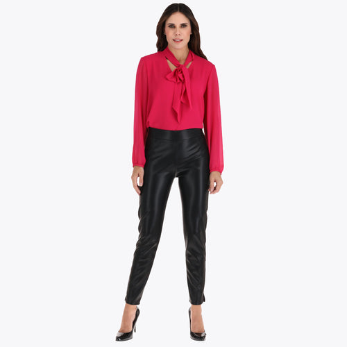 Legging Efecto Piel con Stretch