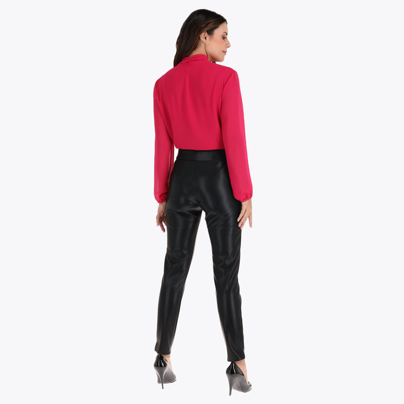 Legging Efecto Piel con Stretch