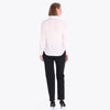 Blusa Camisera con Botones Decorativos Tejido Plano